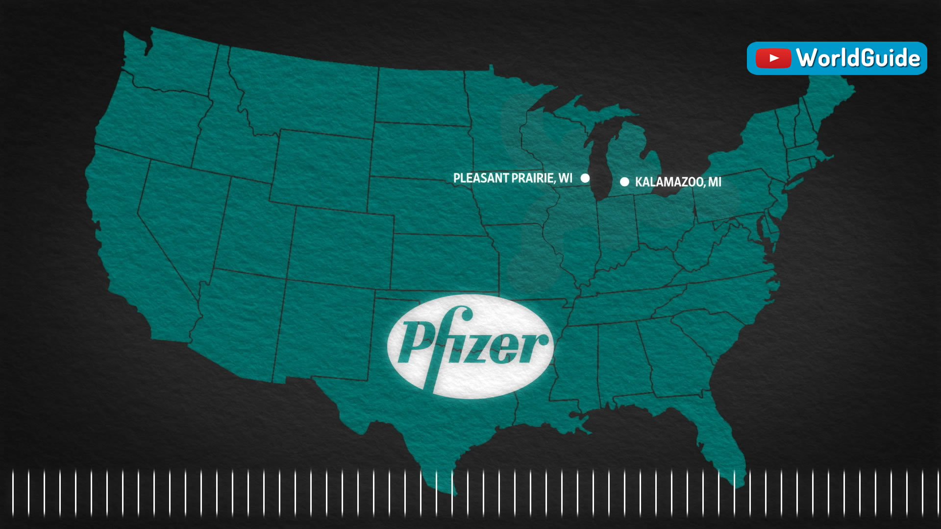 US Pfizer Distribution Hubs